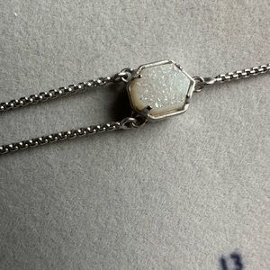 Kendra Scott Silver Y-necklace